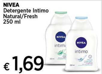 Coop NIVEA Detergente Intimo Natural/Fresh 250 ml offerta