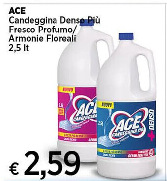 Coop ACE Candeggina Denso Più Fresco Profumo/ Armonie Floreali 2,5 lt offerta