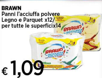 Coop BRAWN Panni l'acciuffa polvere Legno e Parquet x12/ per tutte le superficix14 offerta