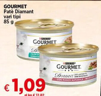 Coop GOURMET Patè Diamant vari tipi 85 g offerta