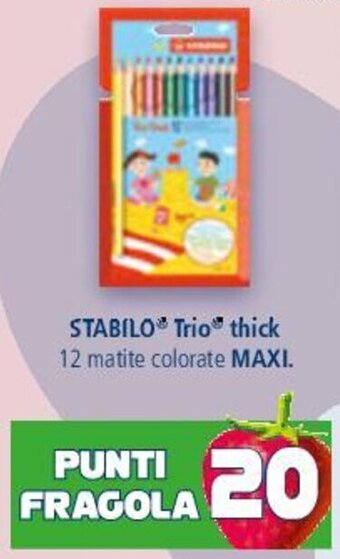 Esselunga STABILO Trio thick offerta