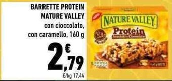 Conad BARRETTE PROTEIN NATURE VALLEY 160 g offerta