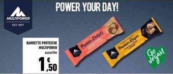 Conad BARRETTE PROTEICHE MULTIPOWER assortite offerta