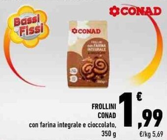 Conad FROLLINI CONAD 350 g offerta