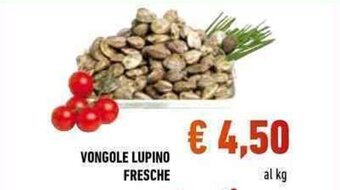 Conad VONGOLE LUPINO FRESCHE offerta