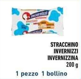 Conad STRACCHINO INVERNIZZI INVERNIZZINA 200 g offerta