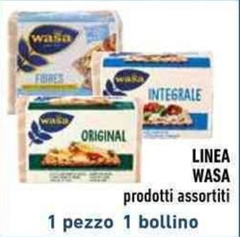 Conad LINEA WASA offerta
