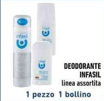 Conad DEODORANTE INFASIL linea assortita offerta