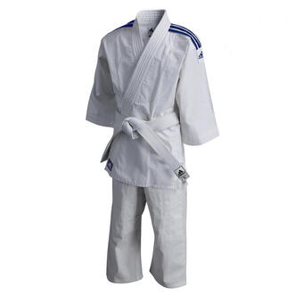 Decathlon Kimono bambino judo adidas j 200e 2 taglie in 1 bianco offerta