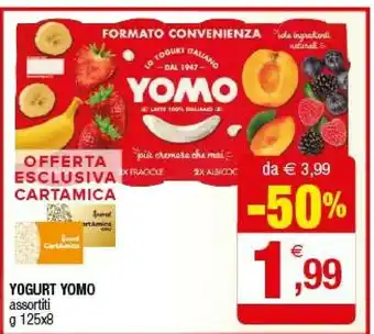 Iperal Yomo Yogurt E Frutta 100% Naturale offerta