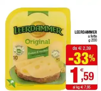 Iperal Leerdammer Formaggio Original A Fette 200 G offerta