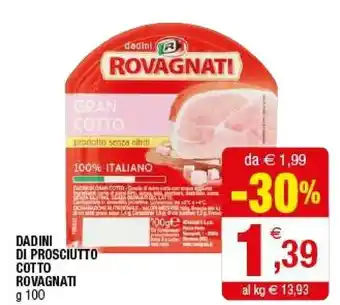Iperal Rovagnati Dadini Di Prosciutto Cotto offerta