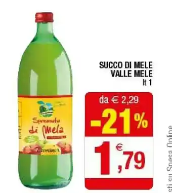 Iperal Valle Delle Mele - Succo Di Mela Biologico offerta