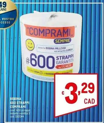 Comprami Bobina 600 Strappi
