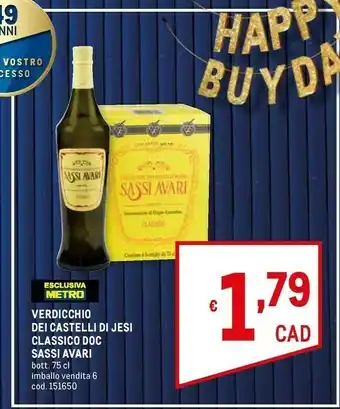 Sassi Avari Verdicchio Dei Castelli Di Jesi