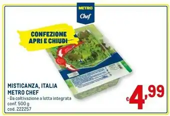 Metro Metro chef Misticanza offerta