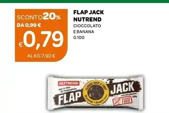 Nutrend Flap Jack Cioccolato E Banana