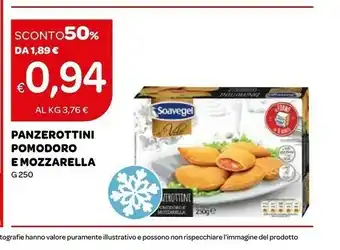 Ekom Soavegel Panzerottini Pomodoro E Mozzarella offerta