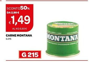 Ekom Montana Carne offerta