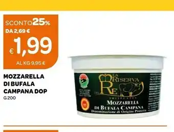 Ekom Mozzarella Di Bufala Campana offerta