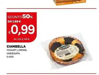 Ekom Ciambella Yogurt offerta