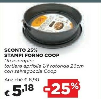 Coop Coop Stampi Forno offerta