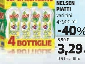 Coop Nelsen Detersivo Piatti offerta