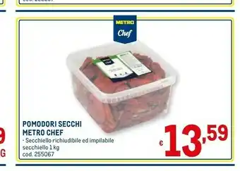 Metro Metro chef Pomodori Secchi offerta