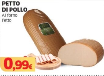 Mercati Alimentari PETTO DI POLLO Al forno offerta