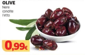 Mercati Alimentari OLIVE Nere condite offerta