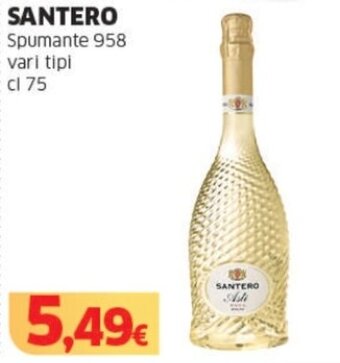 SANTERO Spumante 958 vari tipi cl 75