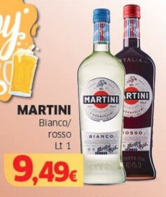 Mercati Alimentari MARTINI Bianco/ rosso Lt 1 offerta