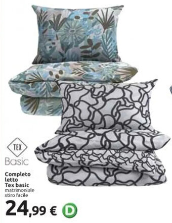 Carrefour Iper Completo letto Tex basic offerta