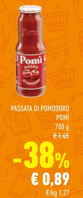 Conad PASSATA DI POMODORO POMI 700 g offerta