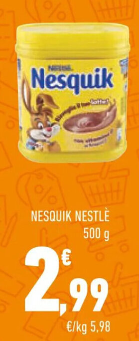 Conad NESQUIK NESTLÈ 500 g offerta