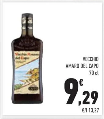 Conad VECCHIO AMARO DEL CAPO 70 cl offerta