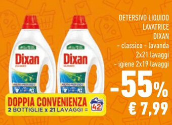 Conad DETERSIVO LIQUIDO LAVATRICE DIXAN offerta