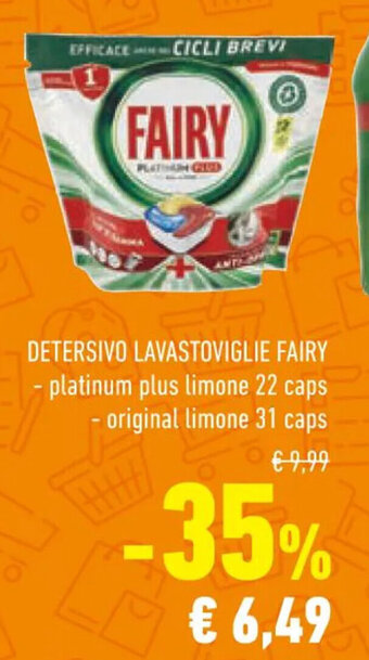 Conad DETERSIVO LAVASTOVIGLIE FAIRY offerta