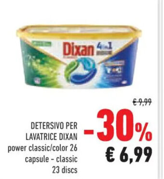 Conad DETERSIVO PER LAVATRICE Dixan offerta