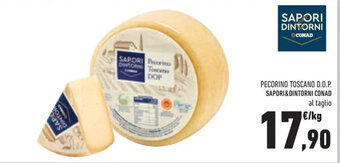 Conad PECORINO TOSCANO D.O.P. SAPORI&DINTORNI CONAD offerta