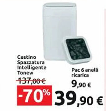 Cestino Spazzatura Intelligente Tonew