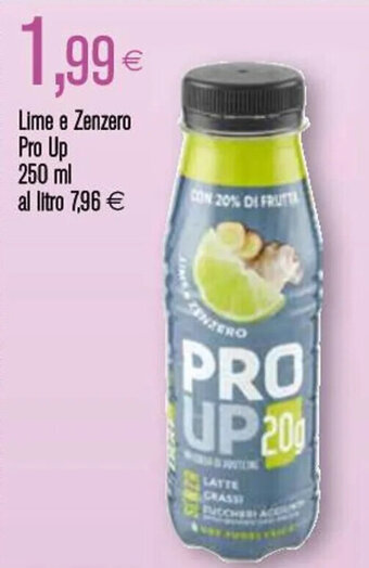 Coop Lime e Zenzero Pro Up 250 ml offerta