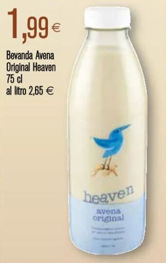 Coop Bevanda Avena Original Heaven 75 cl offerta