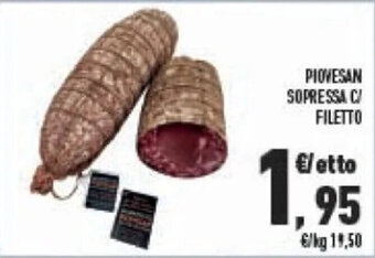 Conad PIOVESAN SOPRESSA C/ FILETTO offerta
