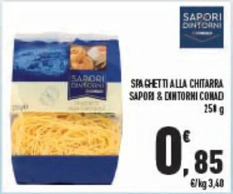 Conad SPAGHETTI ALLA CHITARRA SAPORI & DINTORNI CONAD 250 g offerta