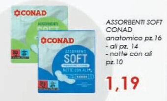 Conad ASSORBENTI SOFT CONAD offerta