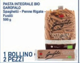 Conad PASTA INTEGRALE BIO GAROFALO Spaghetti 500 g offerta