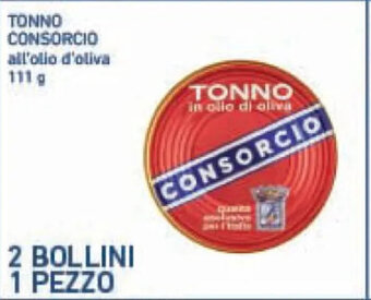Conad TONNO CONSORCIO 111 g offerta