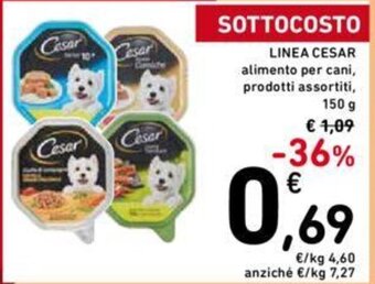 Conad LINEA CESAR 150 g offerta