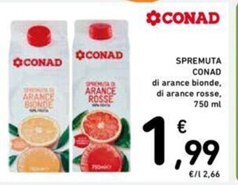 Conad SPREMUTA CONAD 750 ml offerta